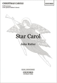 Star Carol SATB choral sheet music cover